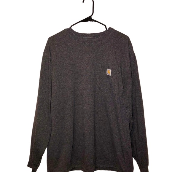 Men’s Carhartt Long Sleeve Pocket Tees Bundle Original Fit T-Shirts - Picture 2 of 13